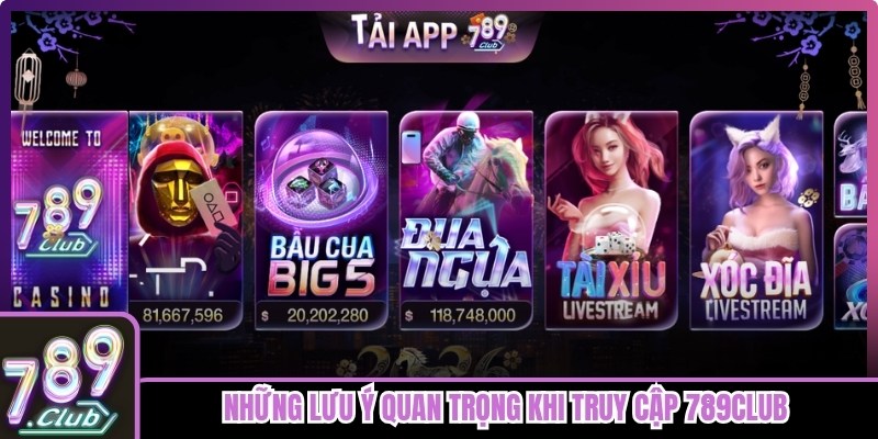 Những lưu ý quan trọng khi truy cập 789club bằng hệ thống DNS